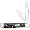 Case Cutlery Knife, Rough Black Synthetic Peanut 18225 - alternate 1